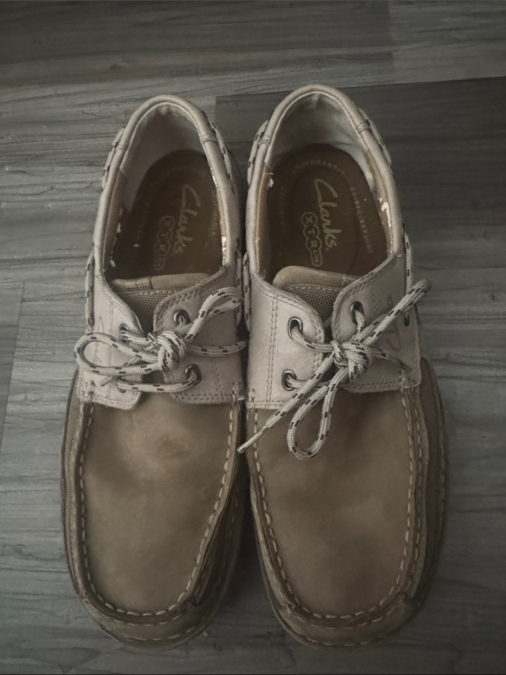 Clarks XTR Lite Men's Tan/Brown Leather Boat Shoes